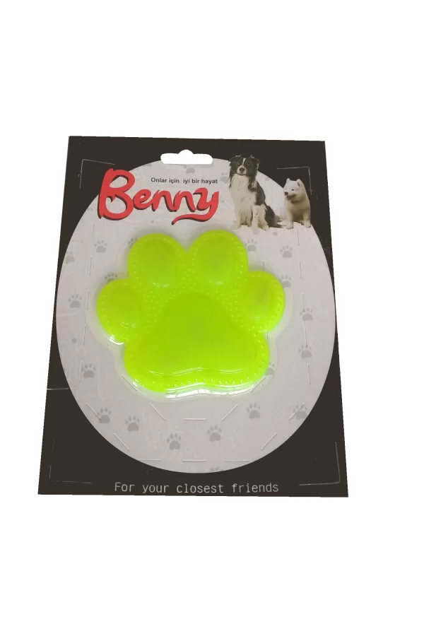 Benny Köpek Oyuncağı Pati 9,5 x 9 cm Sarı