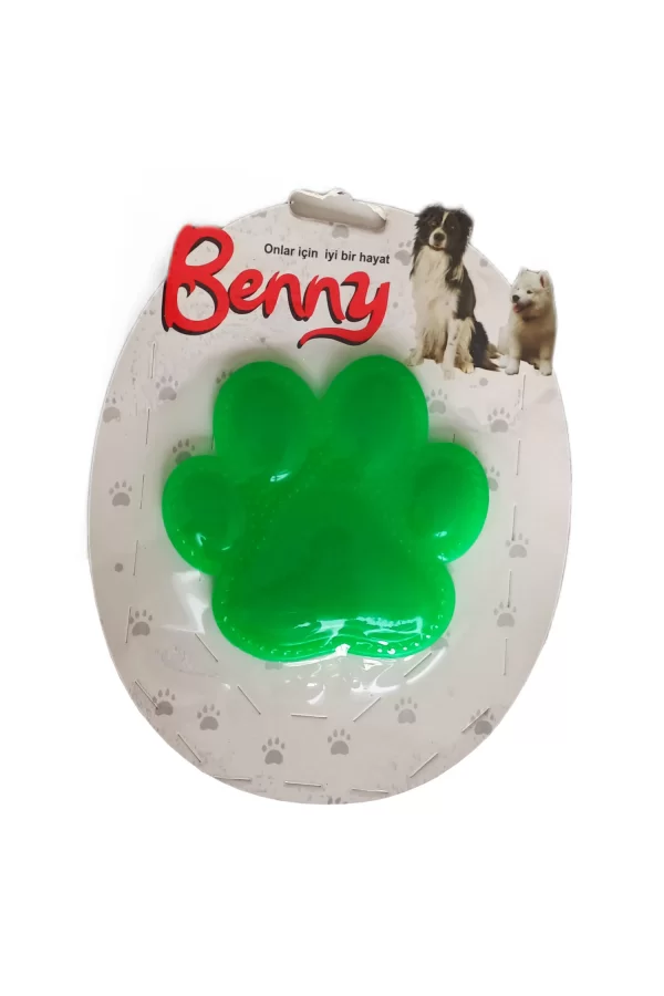 Benny Köpek Oyuncağı Pati 9,5 x 9 cm Yeşil