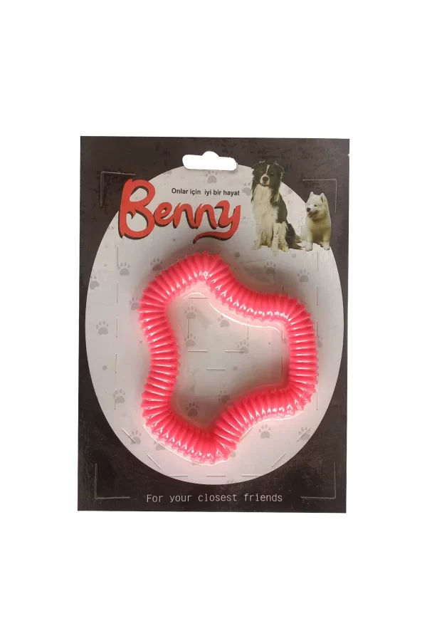 Benny Köpek Oyuncağı Sert 11 x 10 cm Kırmızı