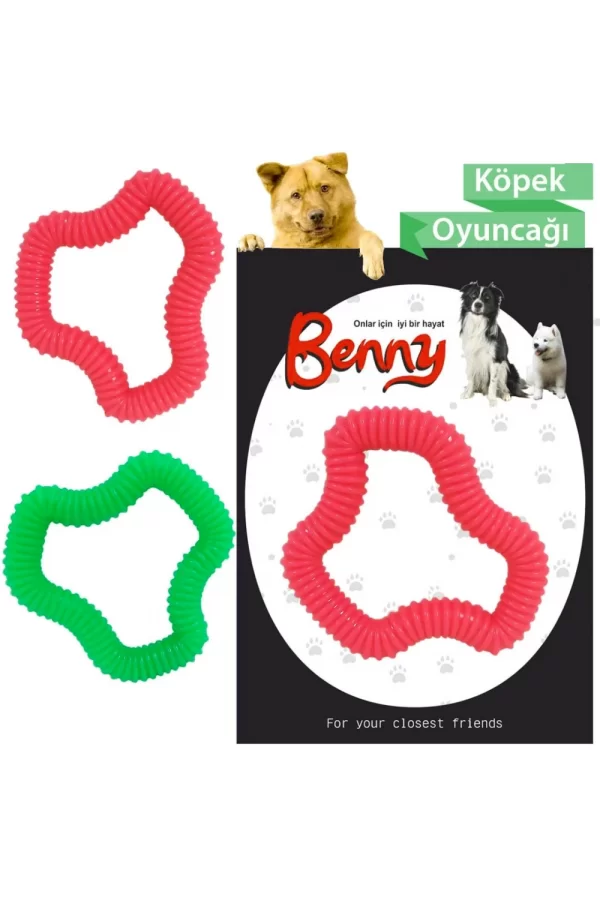 Benny Köpek Oyuncağı Sert 11 x 10 cm Kırmızı