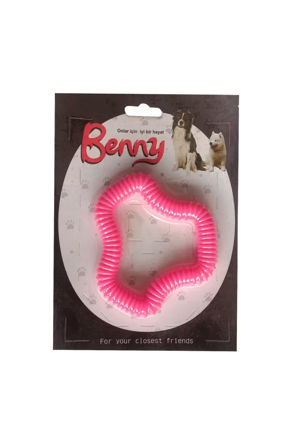 Benny Köpek Oyuncağı Sert 11 x 10 cm Pembe