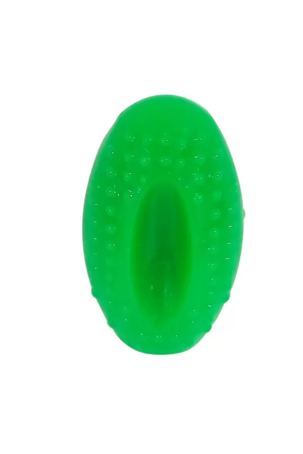 Benny Köpek Oyuncağı Sert Elips Top 8 x 4.5 cm Yeşil