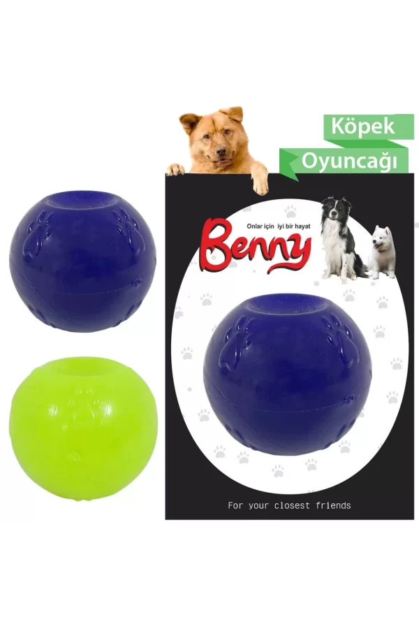Benny Köpek Oyuncağı Sert Top 5 cm Çeşitli Renklerde