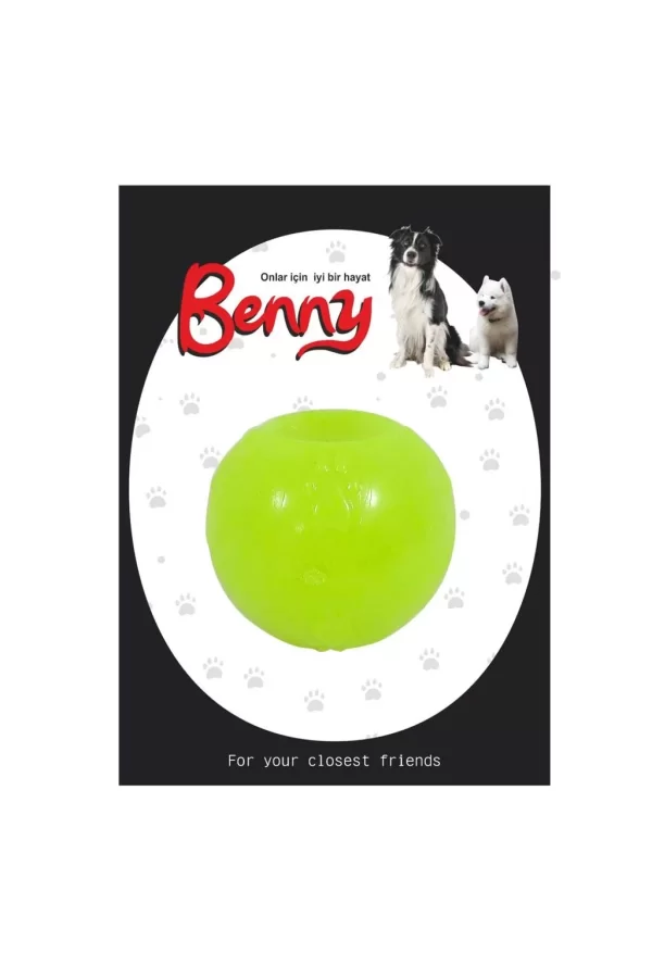 Benny Köpek Oyuncağı Sert Top 5 cm Çeşitli Renklerde