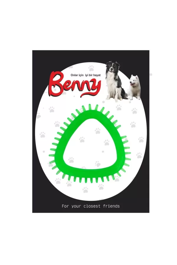 Benny Köpek Oyuncağı Üçgen 8 x 8.5 cm Çeşitli Renklerde