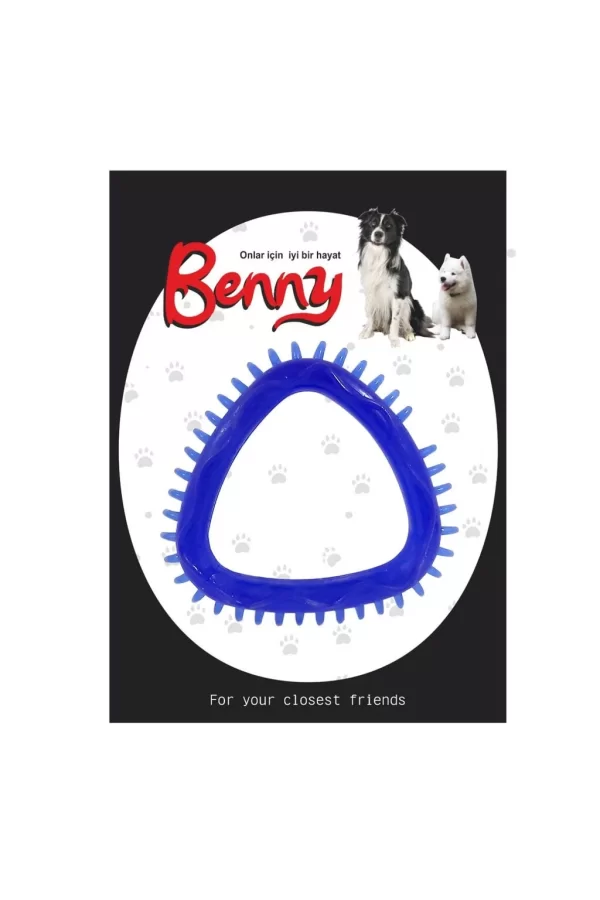 Benny Köpek Oyuncağı Üçgen 8 x 8.5 cm Çeşitli Renklerde