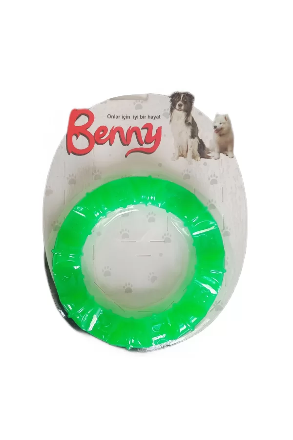 Benny Köpek Oyuncağı Yuvarlak Şekilli 11,5 cm Yeşil