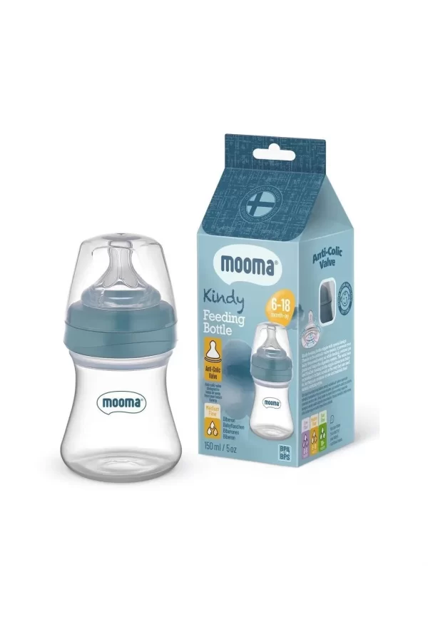 Biberon Anti Kolik Biberon 150 Ml Kapaklı Biberon 6 - 18 Ay (orta Akış)