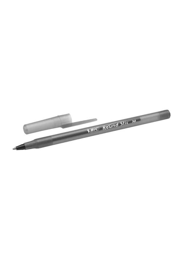 Bic Round Stick Tükenmez Kalem Siyah 60lı