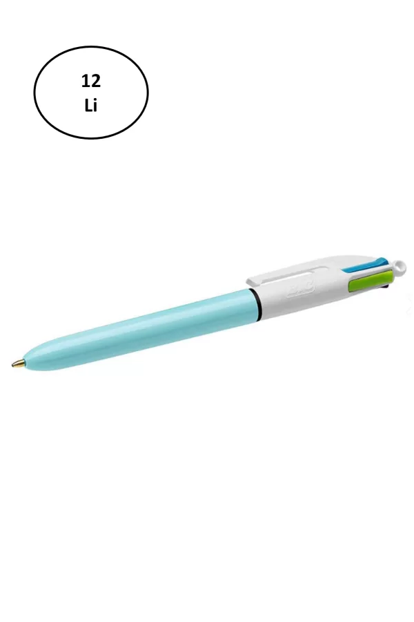 Bic Tükenmez Kalem Fun Mekanizmalı 4 Renk 12li