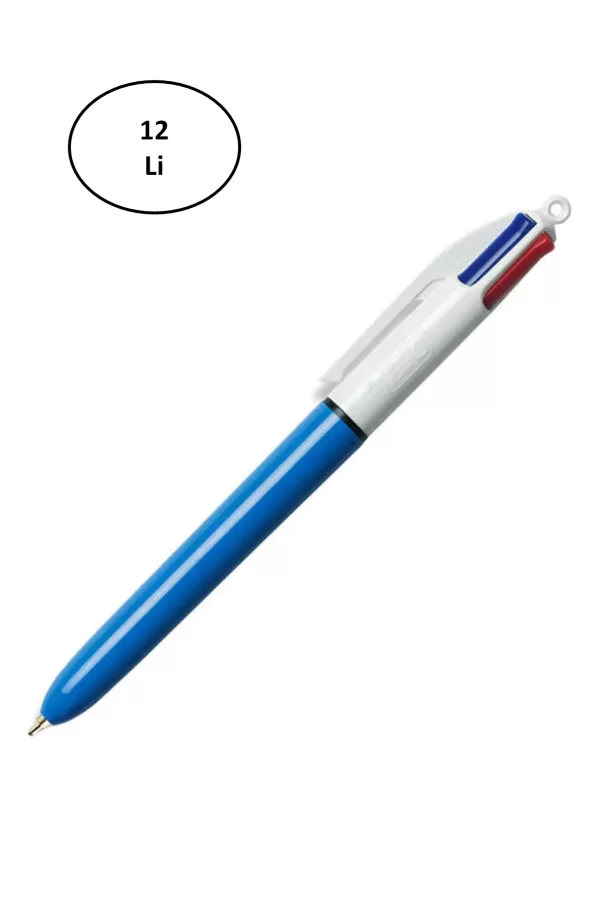 Bic Tükenmez Kalem Mekanizmalı 4 Renk 982866 12li