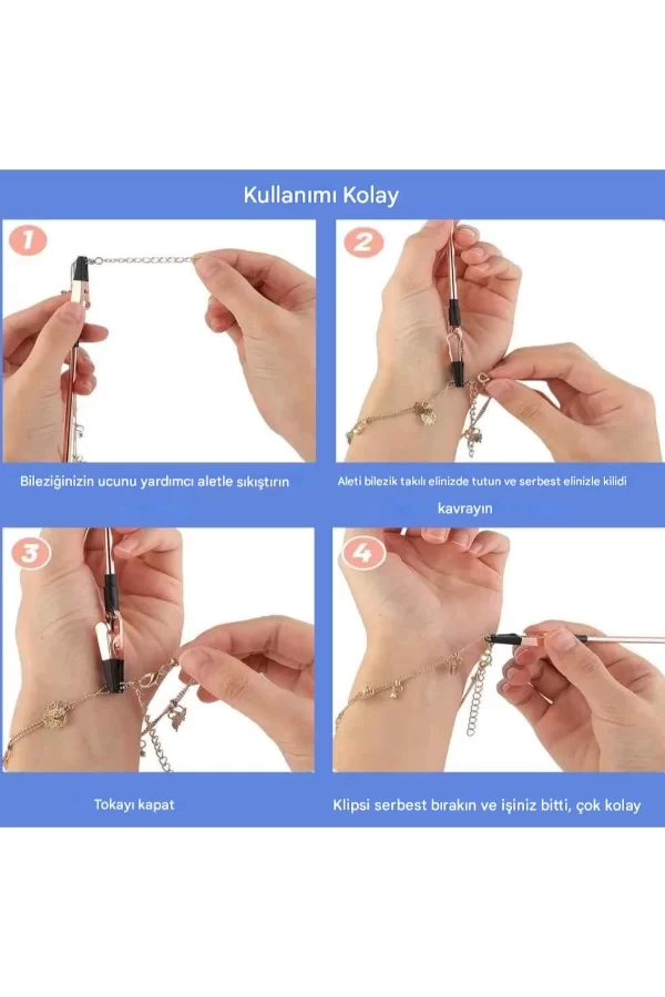Bileklik Takma Yardımcı Aparatı
