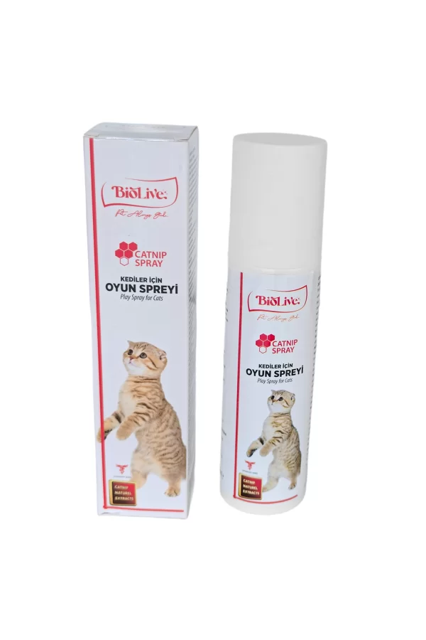 Biolive Catnip Kediler İçin Oyun Spreyi 150ml
