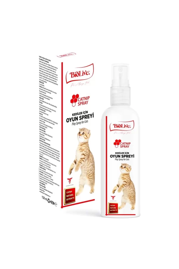Biolive Catnip Kediler İçin Oyun Spreyi 150ml