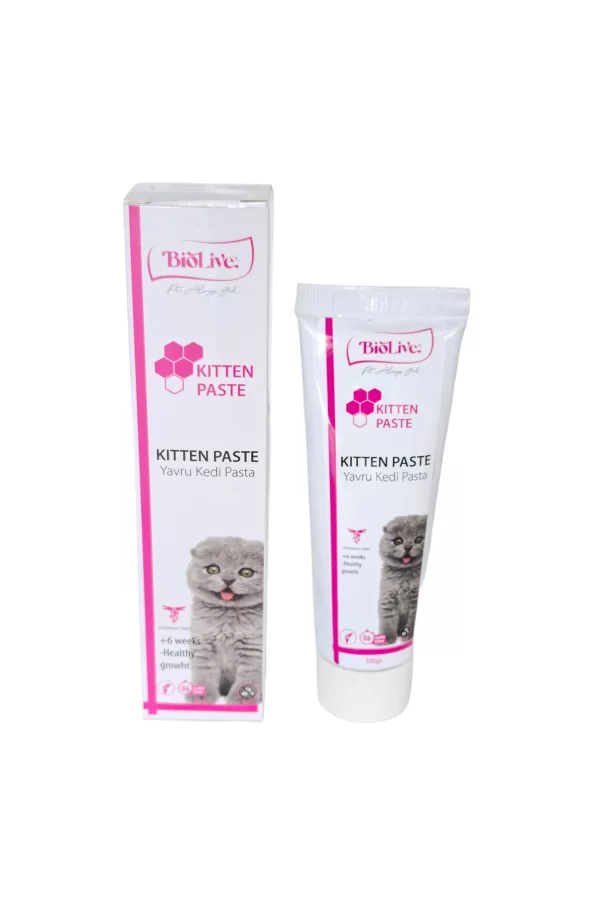Biolive Kitten Yavru Kediler İçin Malt Vitamin Paste 100gr