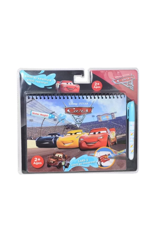Bk004 Gepettoys, Cars Sihirli Boyama Kitabı
