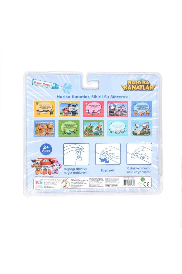 Bk006 Gepettoys,harika Kanatlar Sihirli Boyama Kitabı