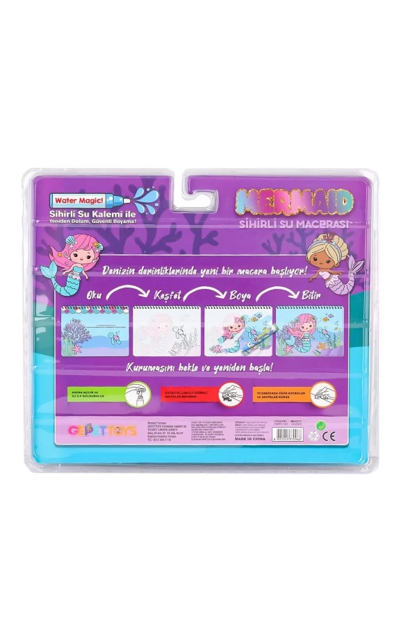 Bk012 Sihirli Boyama Kitabı -gepettoys