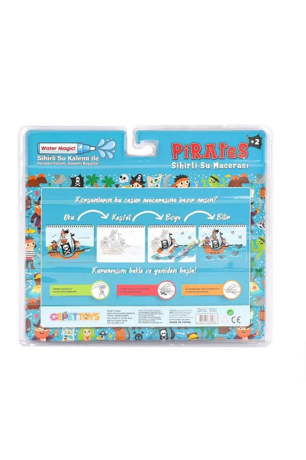 Bk012 Sihirli Boyama Kitabı -gepettoys