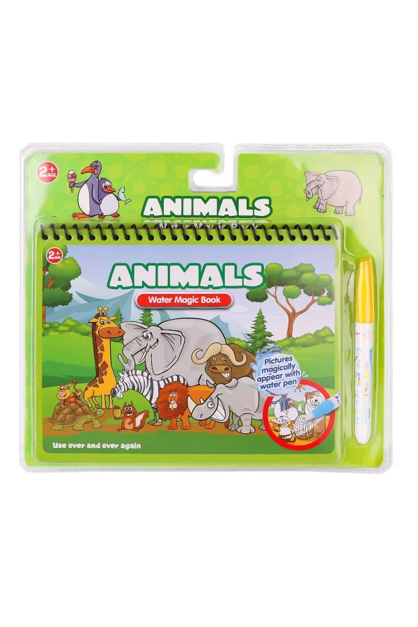 Bk013 Sihirli Boyama Kitabım -gepettoys