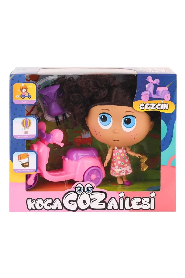 Bld298 Koca Göz Ailesi Motorcu Gezgin -birliktoys