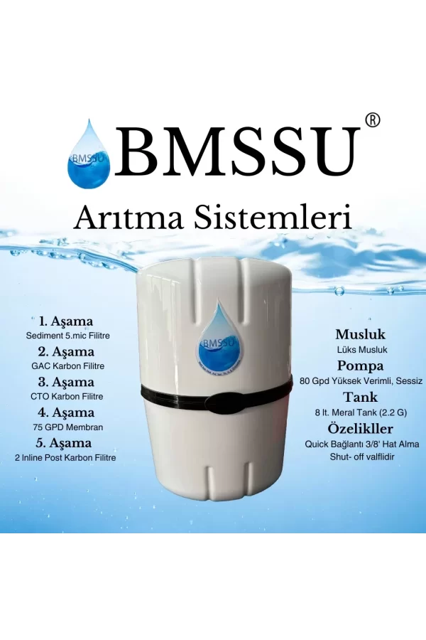 Luz&Pos Bms 8 Lt Su Arıtıcı
