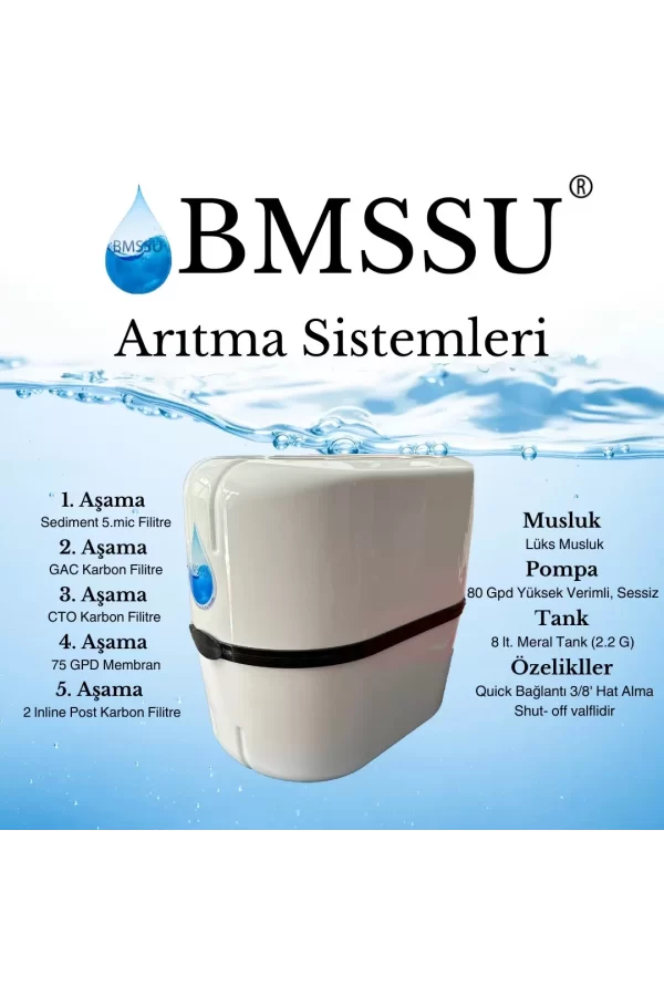 Luz&Pos Bms 8 Lt Su Arıtıcı