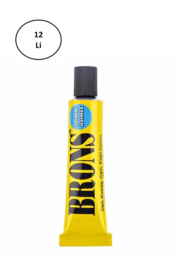 Brons BR-418 40 gr Solventsiz Yapıştırıcı 12li