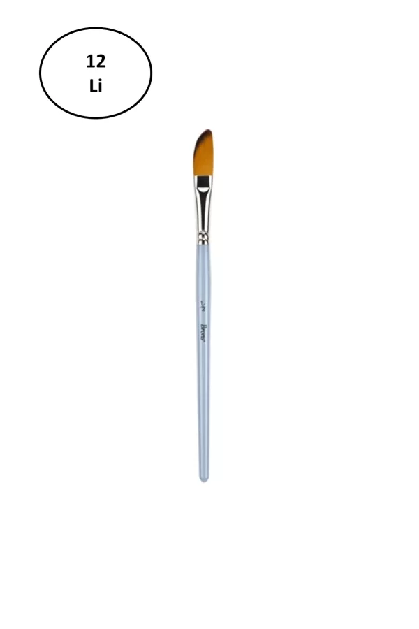 Brons Tavşan Ayağı Fırça 13 Mm (Br-2092) 12li