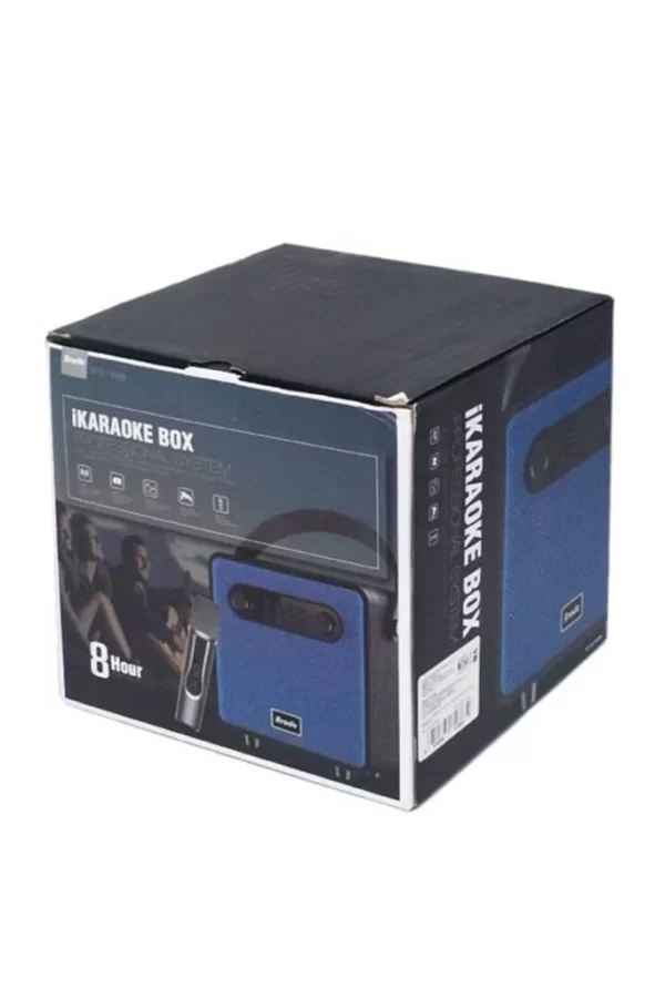 Bts-1688 Yeşil Mikrofonlu Karaoke Bluetooth Hoparlör