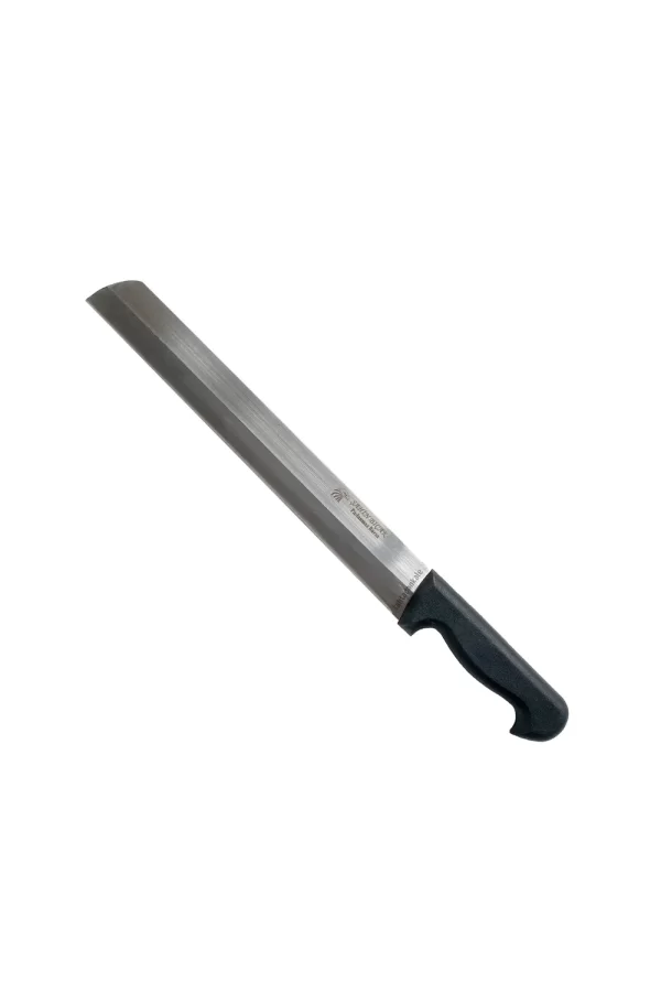 Bursa Kavurma Kaşar Bıçağı Kalın 35 Cm - Plastik Sap