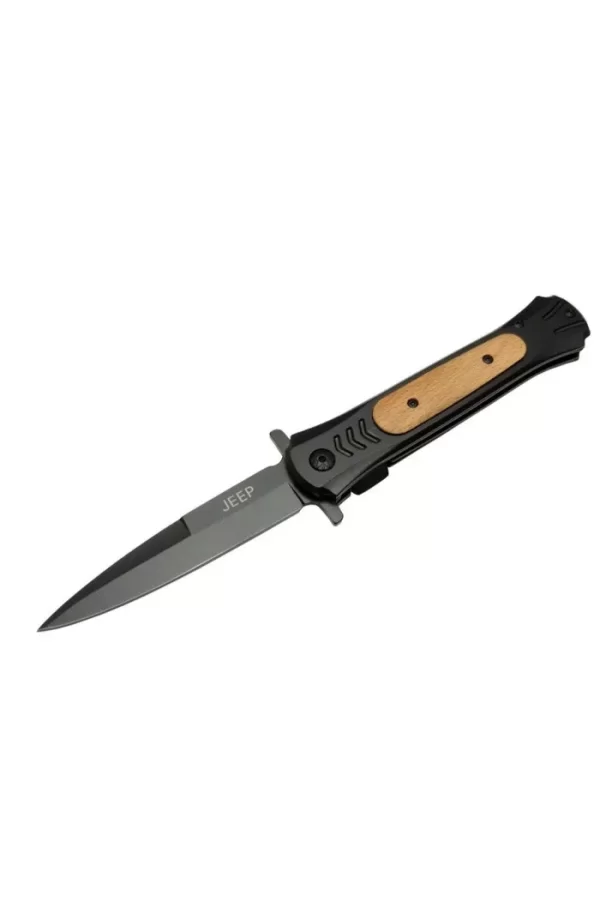 Çakı Black 22 Cm Yarı Otomatik , Kemerlikli