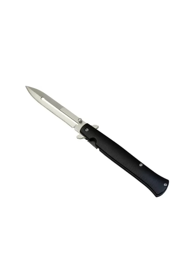 Çakı Metal Delikli Kabzalı 23 Cm , Yarı Otomatik