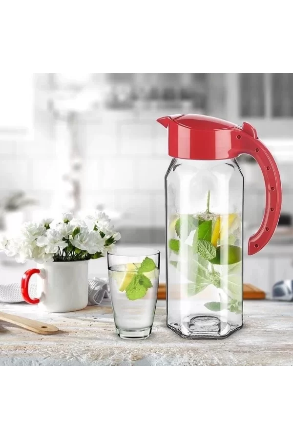 Cam Sürahi Ala Jug 1500 Ml