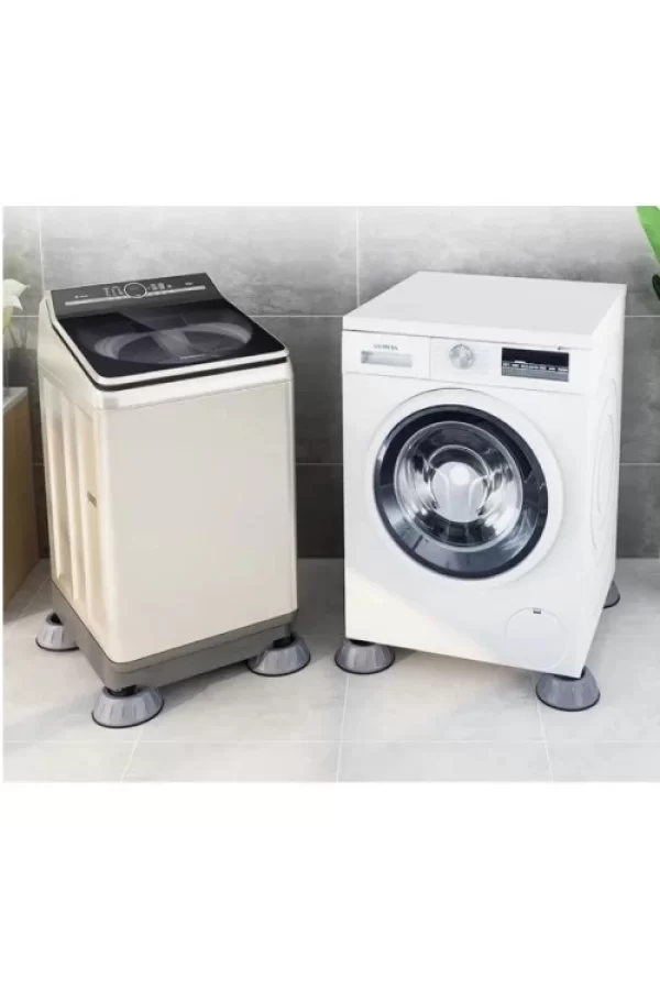 Çamaşır Makinesi Kayma Ve Titreşim Engelleyici - Gürültü Emici Aparatlar 4 Lü Set
