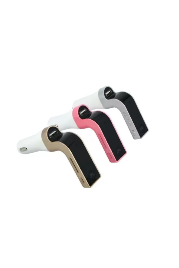 Carg7 Bluetooth Araç Fm Transmitter Usb Girişli