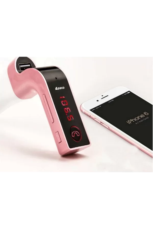 Carg7 Bluetooth Araç Fm Transmitter Usb Girişli