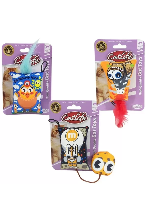 Catlife Hışırtılı Kraft Kedi Oyuncağı 9 cm