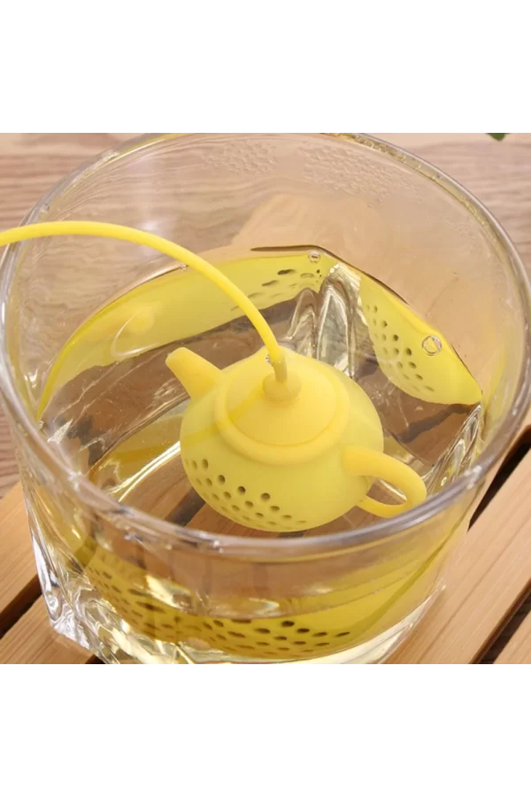 Çaydanlık Tasarımlı Çay Demleme Süzgeci