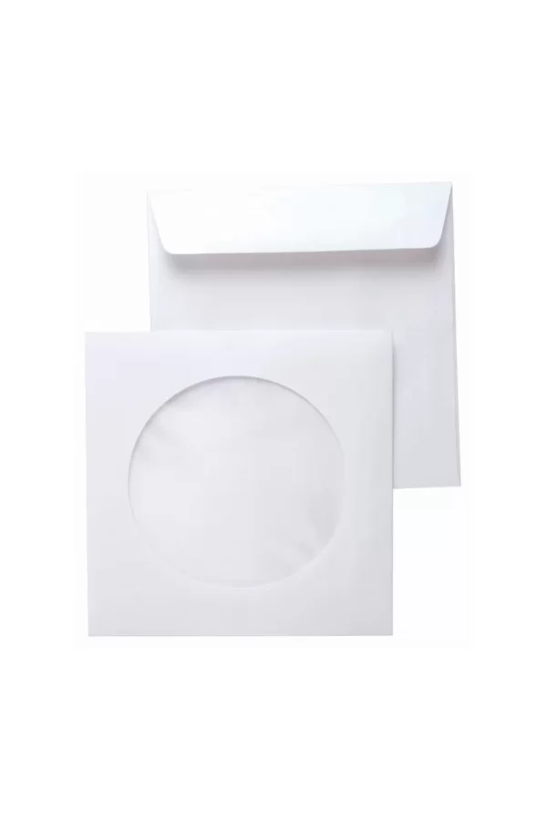 Cd Zarfı 12,5x12,5 1. Hamur 80 Gram Pencereli 500lü - Ürün Kodu : DOĞ.AS-3003