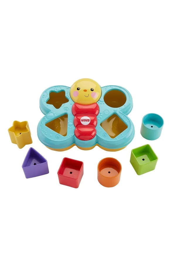 Cdc22 Fisher-price® Şekil Eşleştirme Arkadaşı Kelebek / Sıralama Ve Şekil Ayırma Oyuncakları