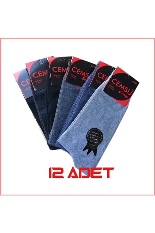 Cemsu Erkek Çorabı 12 adet