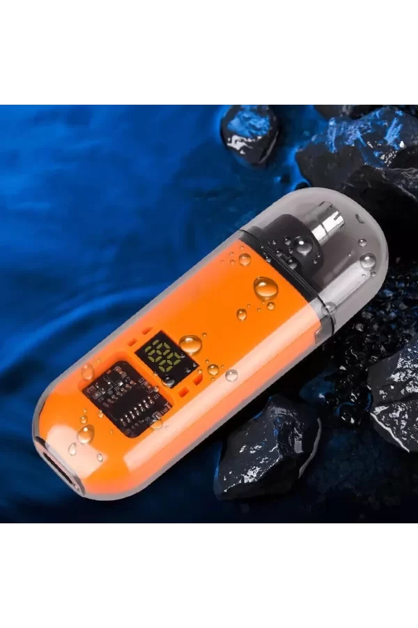 Cep Çakmak Model USB Şarjlı Burun Kulak Yanak Kıl Tüy Temizleme Makinesi