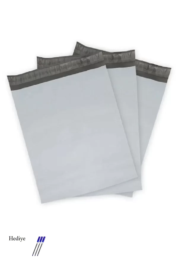 Cepsiz Battal Boy Kargo Poşeti 45x55+5 cm - 200 Adet (40+40=80 Mikron)