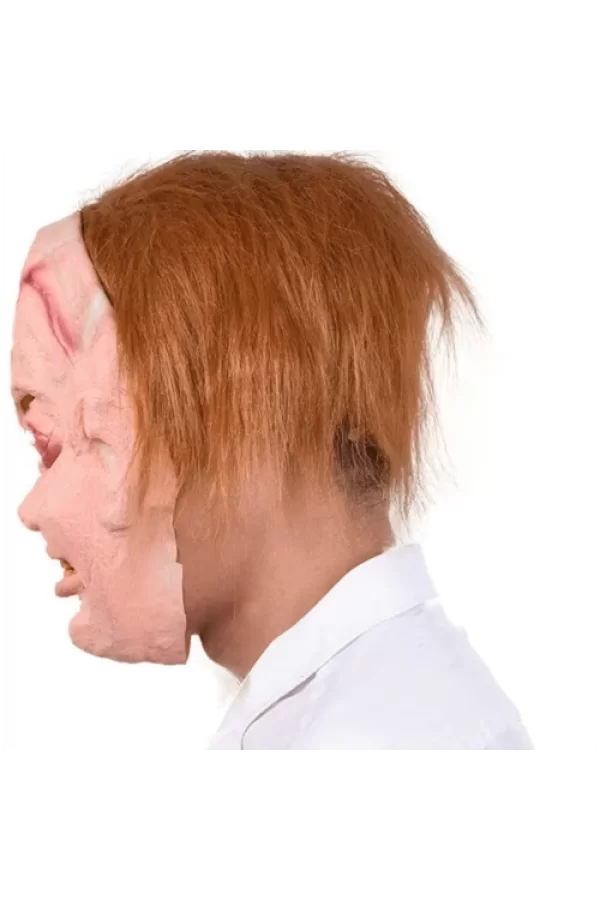Chucky Saçlı Lateks Maske