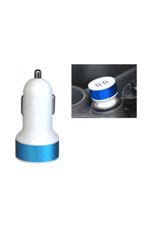 Çift Usb Girişli 2.1 Amp Araç Çakmak Soketi