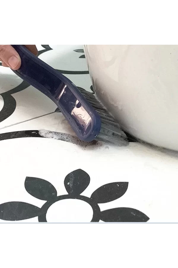 Cımbızlı Fırça Çok Amaçlı  Kademeli Kesim Uçlu Banyo Klozet Kenarı Pencere Temizleme Aparatı