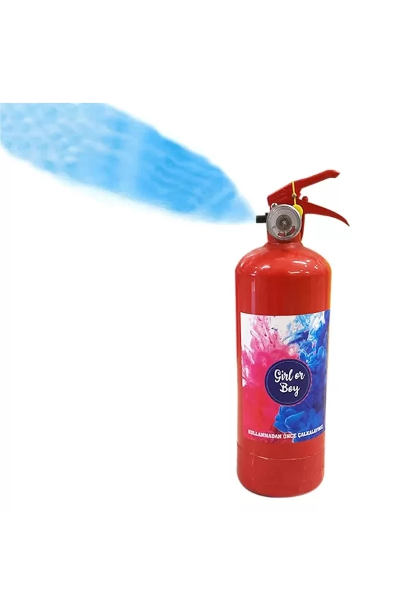 Cinsiyet Tüpü - Gender Reveal Partisi Tüpü Mavi Renk