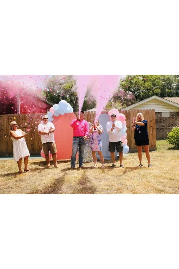 Cinsiyet Tüpü - Gender Reveal Partisi Tüpü Pembe Renk