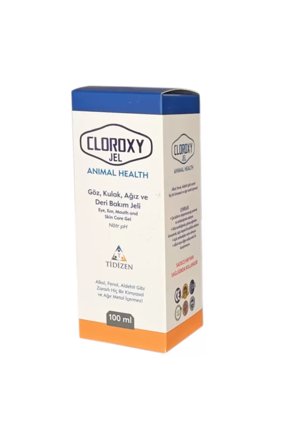 Cloroxy Jel Kedi Köpek Göz, Kulak, Ağız Ve Deri Bakım Jeli 100 ml